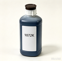 H OEM 1072K Tinta Solvent Hitam MEK 1kg Baru Garansi 1 Tahun untuk Printer Inkjet