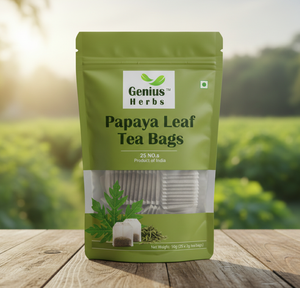 Sachets de thé à la feuille de papaye, ingrédients frais de la ferme, saveur amère, boisson saine pour un style de vie équilibré, offre en gros - Product Image 2