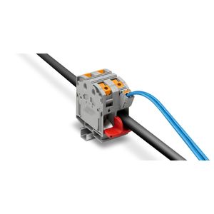 PTPOWER 185 P BU Ceramic Terminal Block-High-current Bolt Connection Copper 4-Pole 100A 1054726 - Product Image 3