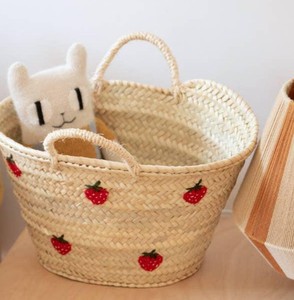 Bolso personalizado con temática de cesta de paja – Bolso tote marroquí hecho a mano - Product Image 2