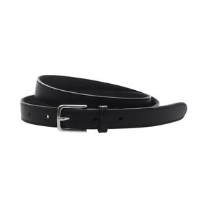 Black Color 100% Genuine Leather Men's Belt Waterproof Steel Buckle Vintage Fashion Casual Style Hot Sell - Product Image 3