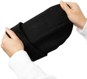 หมวกบีนนี่ขนแกะถักแจ็คการ์ดผสมหมวกสำหรับ3D ถักอบอุ่นออกแบบได้ตามต้องการสำหรับฤดูหนาวร้านค้าปลีกออนไลน์ขายส่งสำหรับชายหาด - Product Image 1