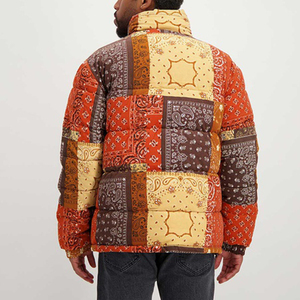 Chaquetas Bomber Acolchadas Casuales de Invierno para Hombre, Impermeables, Reversibles, Ecológicas, con Cuello Personalizado y Cierre de Cremallera, Estilo Urbano - Product Image 6