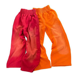 Pantalones Deportivos de Felpa 100% Algodón, Estilo Vintage, Holgados, Personalizados para Primavera, con Efecto Deslavado al Sol y Lavado Ácido para Hombre, Superventas - Product Image 2