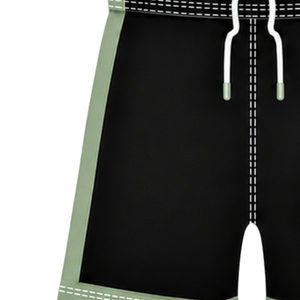 Pantalones Cortos de Fútbol Negros y Verde Menta, Transpirables, Uniformes Deportivos para Entrenamiento en Equipo, Ropa Deportiva de Secado Rápido con Cordón Elástico - Product Image 3