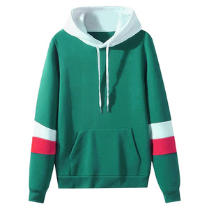 Sweat à capuche pour homme 2026, manches longues, motif imprimé original, tricoté, couleur unie, en coton, vente en gros - Product Image 1