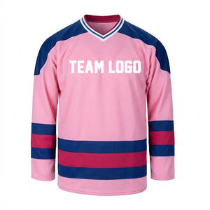 Jersey de Hockey sobre Hielo Más Vendido para Hombres y Jóvenes con Diseño Personalizado, Último Modelo en Color Sólido - Product Image 4
