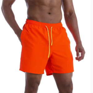 Summer Breathable Soft Custom Logo Fitness <b>Men</b> Swimwear <b>Trunk</b> Shorts Casual Breathable Soft Quick Dry Eco-Friendly - Product Image 5