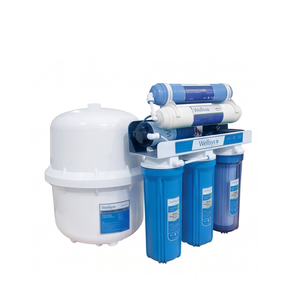 Wellsys 5 Stage <b>Under</b> Sink RO Water Filtration System Premium Home Drinking Water Purifier Filter Unit with Storage Tank - Product Image 1