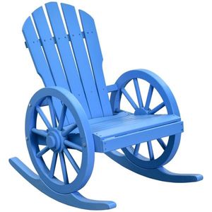 Chaises longues de jardin bleu pour les loisirs en plein air - Product Image 3