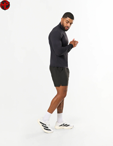 Custom Slim Fit Men Breathable <b>Track</b> Top Workout Athletic Sports Long Sleeve <b>t</b> Shirt Gym Tops for Men - Product Image 2