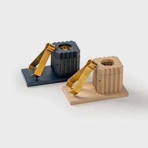 Support à bâtonnets d'encens en bois de qualité supérieure avec sac de rangement, ensemble brûleur d'encens en bois avec sac de transport en toile - Product Image 3