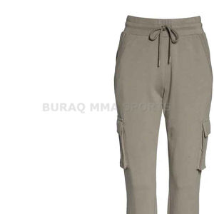 Pantalones deportivos de lana para mujer, hasta el tobillo, corte regular, informales, para otoño e invierno - Product Image 4