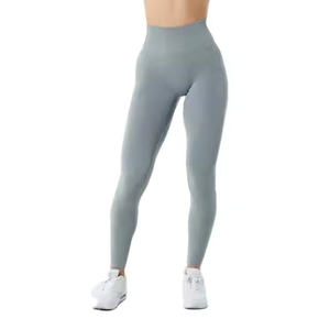 Nouveau pantalon de sport pour femme, haute qualité, polyester/nylon, respirant, durable, imprimé tendance, taille haute, grandes tailles - Product Image 4