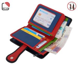 Bolsa de Cuero Genuino Nappa con Grabado de Cocodrilo Personalizada, Bolsa con Cierre y Estampado de Corazones, Marca Privada OEM/ODM, Venta al Por Mayor, Linda y Moderna - Product Image 5