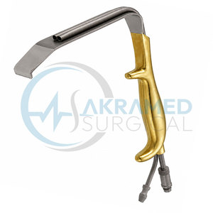 Retractor de Aumento de Senos Tebbetts Premium de 36 mm x 15 cm con Fibra Óptica, Instrumento de Cirugía Plástica con Succión, Certificado CE - Product Image 6