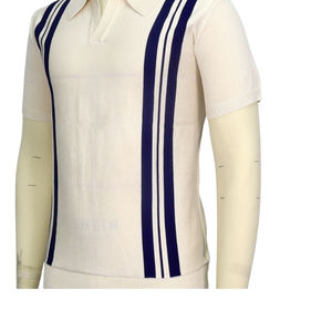 Nouveaux Polos Homme 2026 Coupe Slim Manches Courtes T-Shirt Tricoté Premium Respirant Confortable Tissu Doux - Product Image 5