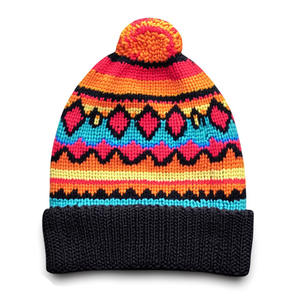 Bonnet personnalisé en gros, motif personnalisé, bonnet en crochet coloré, bonnet d'hiver, bonnet tricoté - Product Image 2