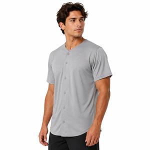 Maillot de baseball moderne avec tissu extensible élégant pour les clubs, les équipes et les événements sportifs, pour la performance des équipes. - Product Image 4