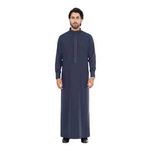 Premium Men's Arabic Thobe Long Sleeve Traditional Islamic Clothing Muslim Prayer <b>Dress</b> For Adults By AA IMPEX Gold Supplier - Product Image 1
