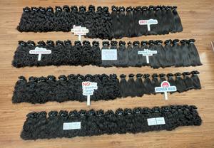 12A Raw Vietnamita Paquetes de cabello humano Proveedor Venta al por mayor 100% Natural Remy Raw Cutícula Alineada Virgen Paquetes ondulados de cabello - Product Image 3