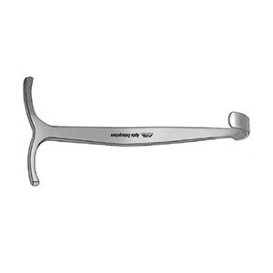 Retractor de rodilla Smillie, instrumento quirúrgico de acero inoxidable con hoja de 13mm de ancho X 18mm de longitud, herramienta ortopédica - Product Image 3