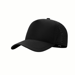 Gorra de Béisbol de 5 Paneles con Logotipo Bordado, para Golf, Aire Libre, Uso Diario, con Perforaciones Cortadas con Láser, Cuerda Decorativa, Personalizable, Multicolor - Product Image 1