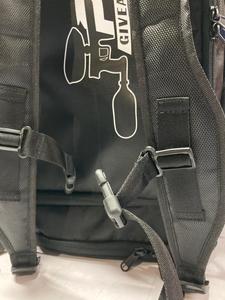 Sac de transport pour équipement de paintball personnalisé et durable avec fermeture éclair, compartiment à chaussures, bandoulière arquée, en velours côtelé - Product Image 4