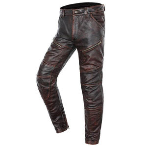 กางเกงคาร์โก้ผ้าแคนวาสหนังแท้สำหรับผู้ชายแบบสั่งทำพิเศษ กันน้ำ กันลม ระบายอากาศได้ดี เป็นมิตรกับสิ่งแวดล้อม เหมาะสำหรับกิจกรรมกลางแจ้ง ผลิตในปากีสถาน - Product Image 4