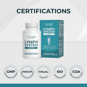 Private Label Lymph System Support Capsules Herbal Detox Supplement for Immune Health OEM Manufacturer - Product Image 3