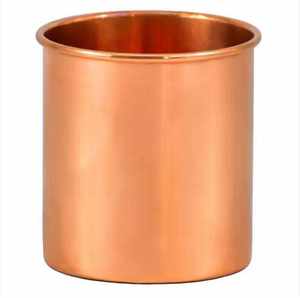 Mug à Moscow Mule en cuivre martelé |   Coupe à cocktail en cuivre massif |   Mug en cuivre de 16 oz pour bar et restaurant, ensemble de mugs en cuivre en gros - Product Image 5