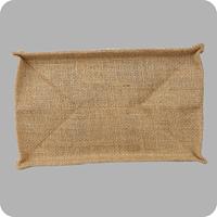 Sac de courses réutilisable en jute épais, personnalisé avec logo sérigraphié, faible MOQ, idéal pour les sacs de plage et les sacs fourre-tout
