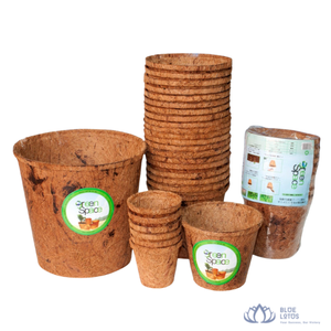 Pot suspendu en fibre de coco MOST WANTED, minimaliste, biodégradable, écologique, respirant, contrôle de l'humidité, drainage - Product Image 1