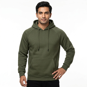 Men's Pullover <b>Hoodies</b> Soft Hooded Sweatshirts Long Sleeve Casual Pullover Pocket 100% Cotton Winter OEM Service Quick Dry - Product Image 6