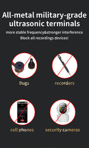 音声録音ブロッカーオーディオ監視ジャマー - Product Image 3