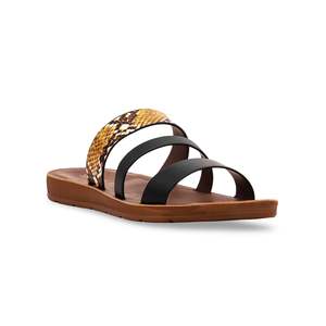 Sandales à talons jaunes décontractées Softy CL5364 - Product Image 2