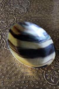 Bandeja de Servir de Cuerno de Búfalo Natural Sostenible Hecha a Mano, Diseño Clásico, Tazón de Cuerno Animal Pulido para Platos y Regalos - Product Image 4