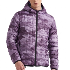Wholesale Mens Lightweight Puffer <b>Jacket</b> Custom Winter Quilted Padded Coat <b>Packable</b> Outdoor OEM Manufacturer - Product Image 1