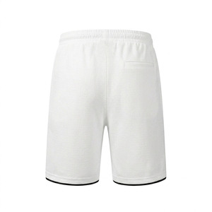 Conjunto de camiseta y pantalones cortos blancos para hombre Ekin Impex, cuello redondo, tejido transpirable, ropa informal de verano, marca privada, conjunto de pantalones cortos de verano - Product Image 6