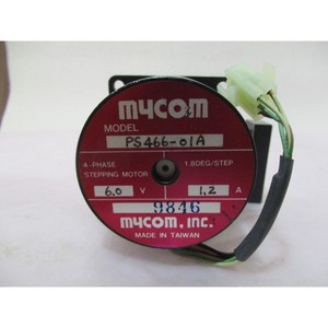 Moteur pas à pas 4 phases Mycom PS466-01A, 6V 1.2A - Équipements et pièces semi-conducteurs d'occasion fiables à l'échelle mondiale chez - Product Image 1
