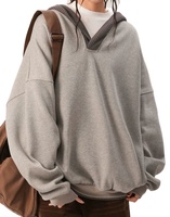 Fabricante Mayorista de Sudaderas con Capucha Personalizadas, 100% Algodón, Lavado Ácido, Estilo Urbano, Estampado 3D en Relieve, 340 g/m², Forro Polar Oversize para Invierno