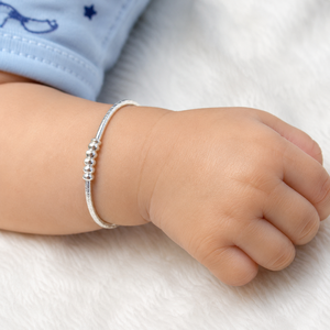 Pulsera de Cadena de Serpiente con Cuentas de Plata de Ley 925, Acabado Pulido, Minimalista, Unisex, Joyería Fina, Uso Diario, Regalo, Estilo Clásico Moderno - Product Image 1