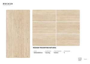 Losa de Porcelana de Gran Formato Premium 600x1200mm 60x120cm 24x48 Pulgadas, Superficie Decorativa Tallada para Paredes y Pisos de Diseño - Product Image 3