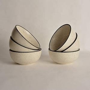 Bol en céramique pour Dessert, salade, fruits, snacks, bols empilables, vente en gros, pour la maison, l'hôtel et le Restaurant - Product Image 3