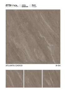 Azulejo de porcelana mate inspirado en la talla en piedra, de 60x60 cm, diseñado para crear un movimiento texturizado controlado y una arquitectura con base. - Product Image 3