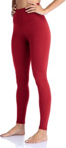 Leggings confortables pour femmes en spandex et polyester, taille haute, fermeture à cordon, extensibles, écologiques, pour le sport, la remise en forme et le yoga - Product Image 2