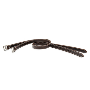 Étriers de cheval en cuir indien de qualité supérieure, personnalisables, équipement d'équitation réglable, boucles en acier inoxydable pour la sécurité - Product Image 3