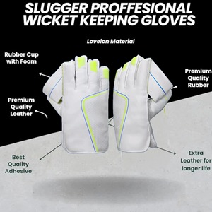 Gants de gardien de but de cricket personnalisés, légers, en cuir PU, avec une adhérence accrue, respirants, durables, protection des doigts - Product Image 4