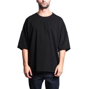 T-shirt blanc personnalisé de haute qualité, respirant, grande taille, surdimensionné, 180 g/m², 100 % coton, pour hommes - Product Image 1
