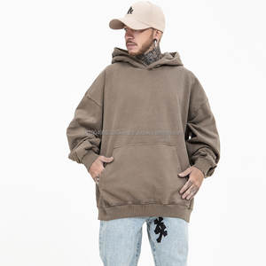 Sudadera con Capucha para Hombre, Estilo Vintage, Lavada al Ácido, 400G, de Algodón Grueso, Venta Caliente de Fábrica - Product Image 5